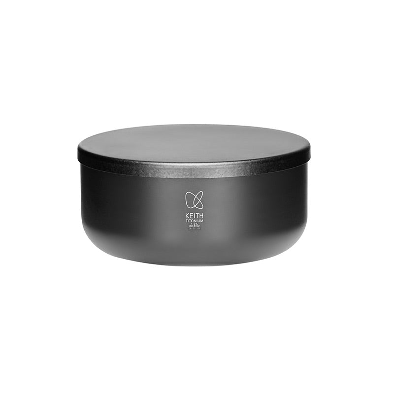 KEITH Titanium Ti5450 CC Lunch box(Dark Black)