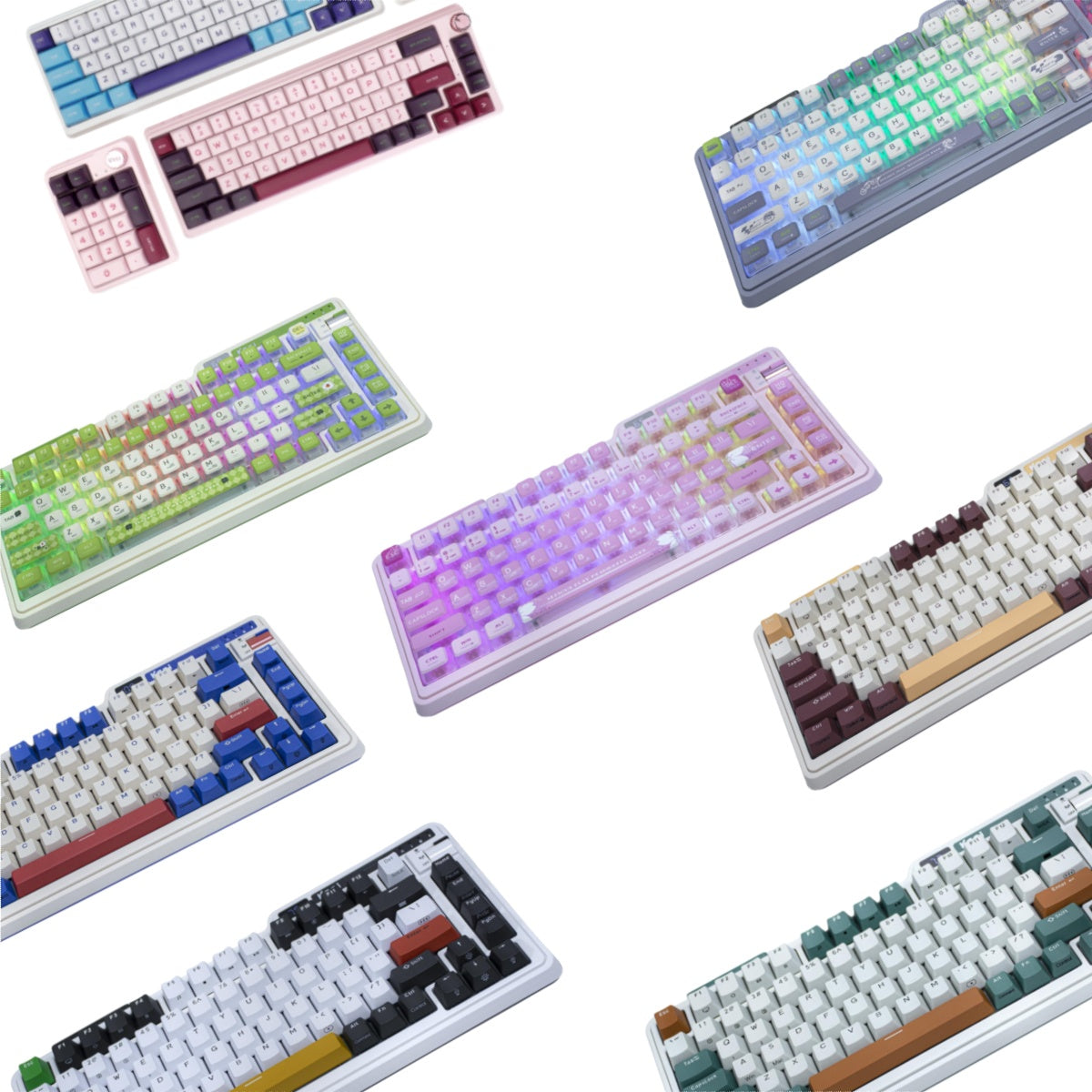 KZZI kシリーズトレンディなレトロなメカニカルキーボード – Kzzi store