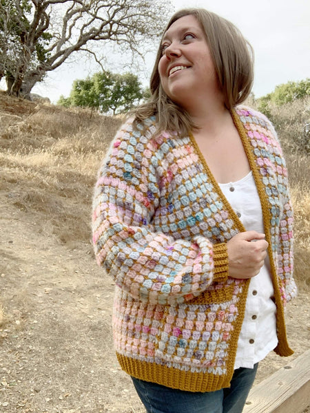 Crochet Kit - The Magnus Cardigan – Lion Brand Yarn