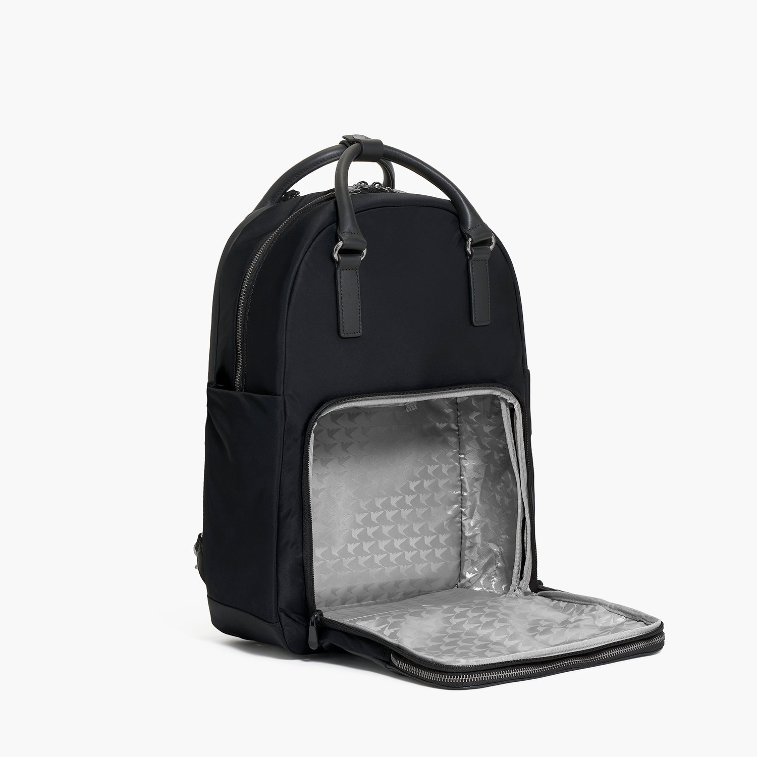 Lo & Sons Rowledge 2 Womens Backpack - Black/Gunmetal/Grey