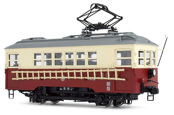 ムサシノモデル 山形交通三山線 モハ100形（モハ103） 工事電車