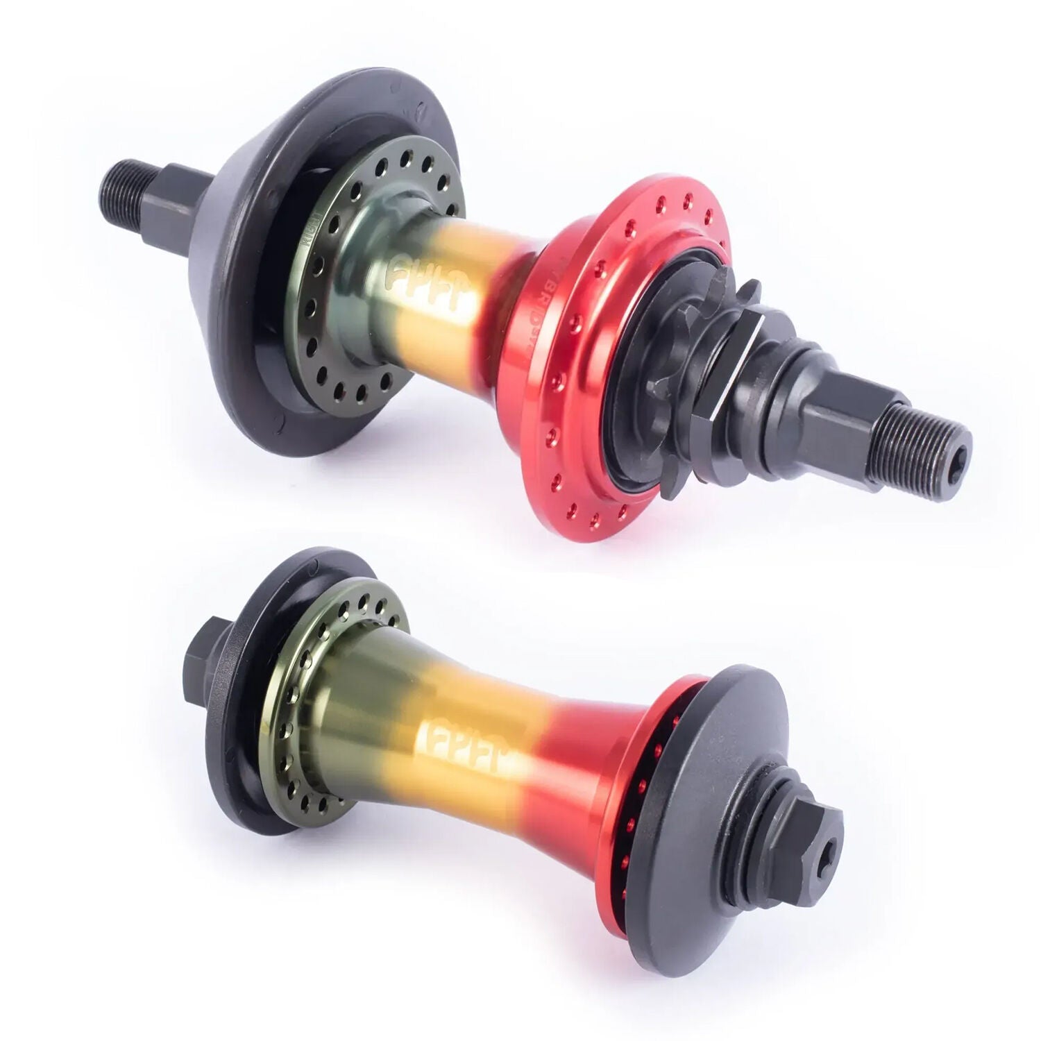 Cult Crew Rasta Hybrid Freecoaster Hub Set