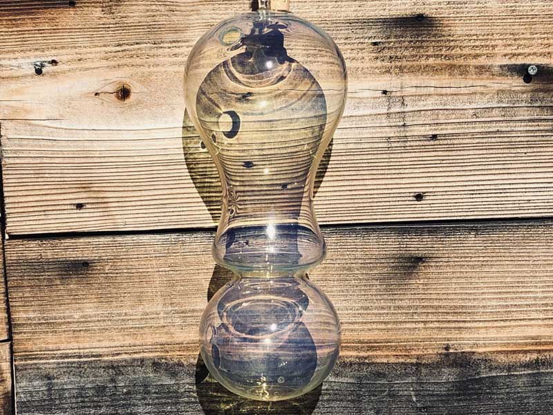 新品 Send Up Art Glass Incense Burner/アートガラスのインセンス