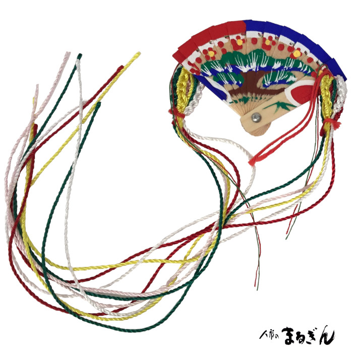 親王小道具】桧扇 木製 豆雛用 柳用 おひなさまの扇 扇子 | 雛人形用