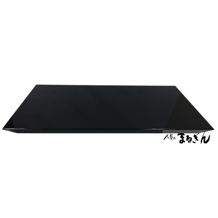 平飾り台】☆大特価☆ 黒平台N 箱台 (間口55 奥行30) ピアノ塗 兜飾り