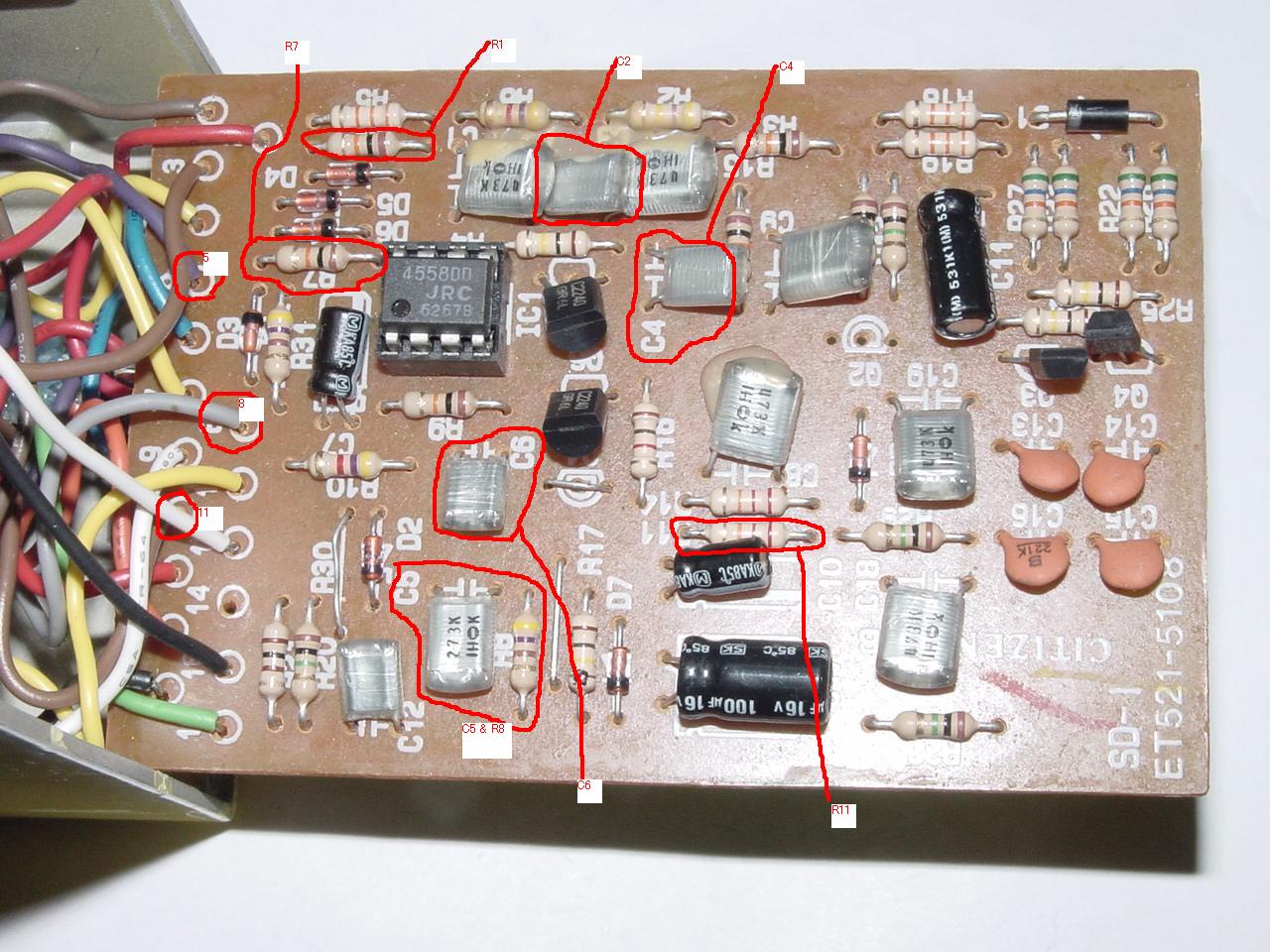 BOSS SD-1をOD-1化 ＆ 徹底比較 ギター・エフェクターの自作改造【松美庵】