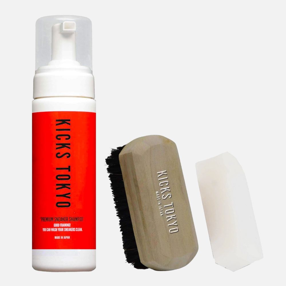 KICKS TOKYO スニーカー用シャンプー 200mL + スニーカー用ブラシ +