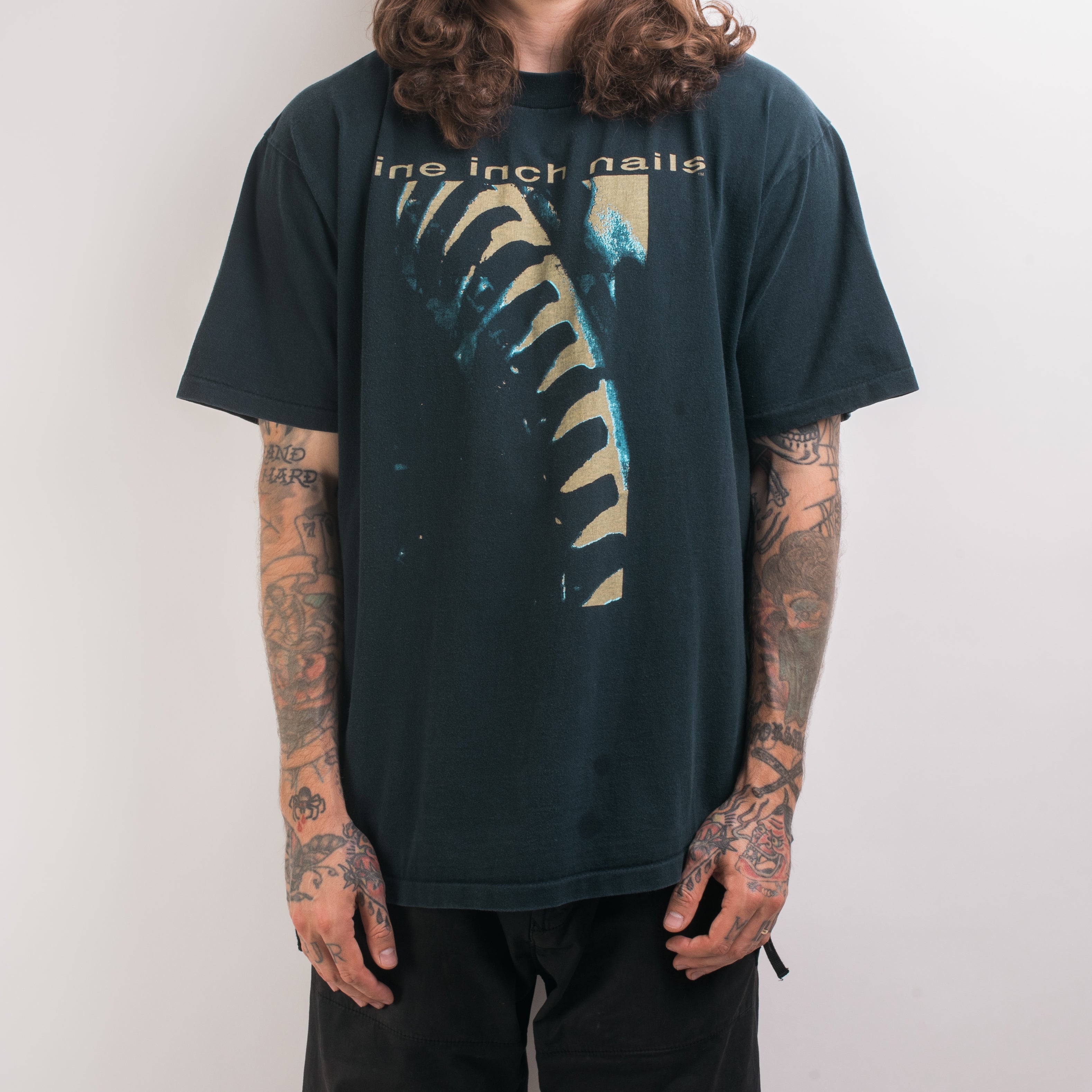 Vintage 90's Nine Inch Nails Pretty Hate Machine T-Shirt – Mills