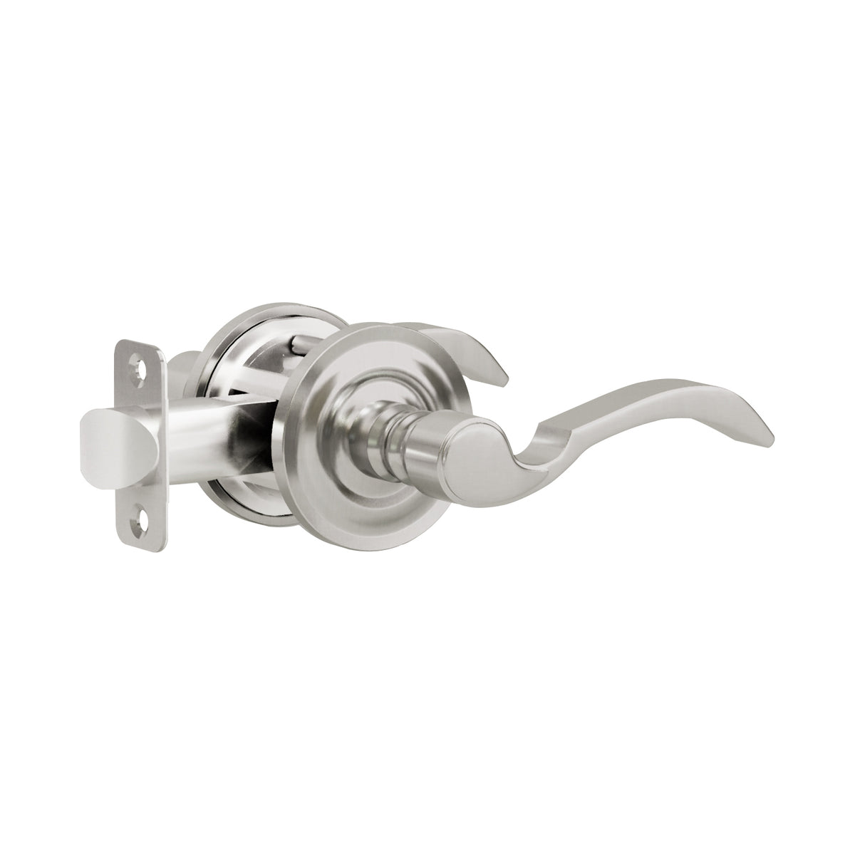 L1R1 Lever (L1 Lever with Beveled Round R1 Rosette) – Montana