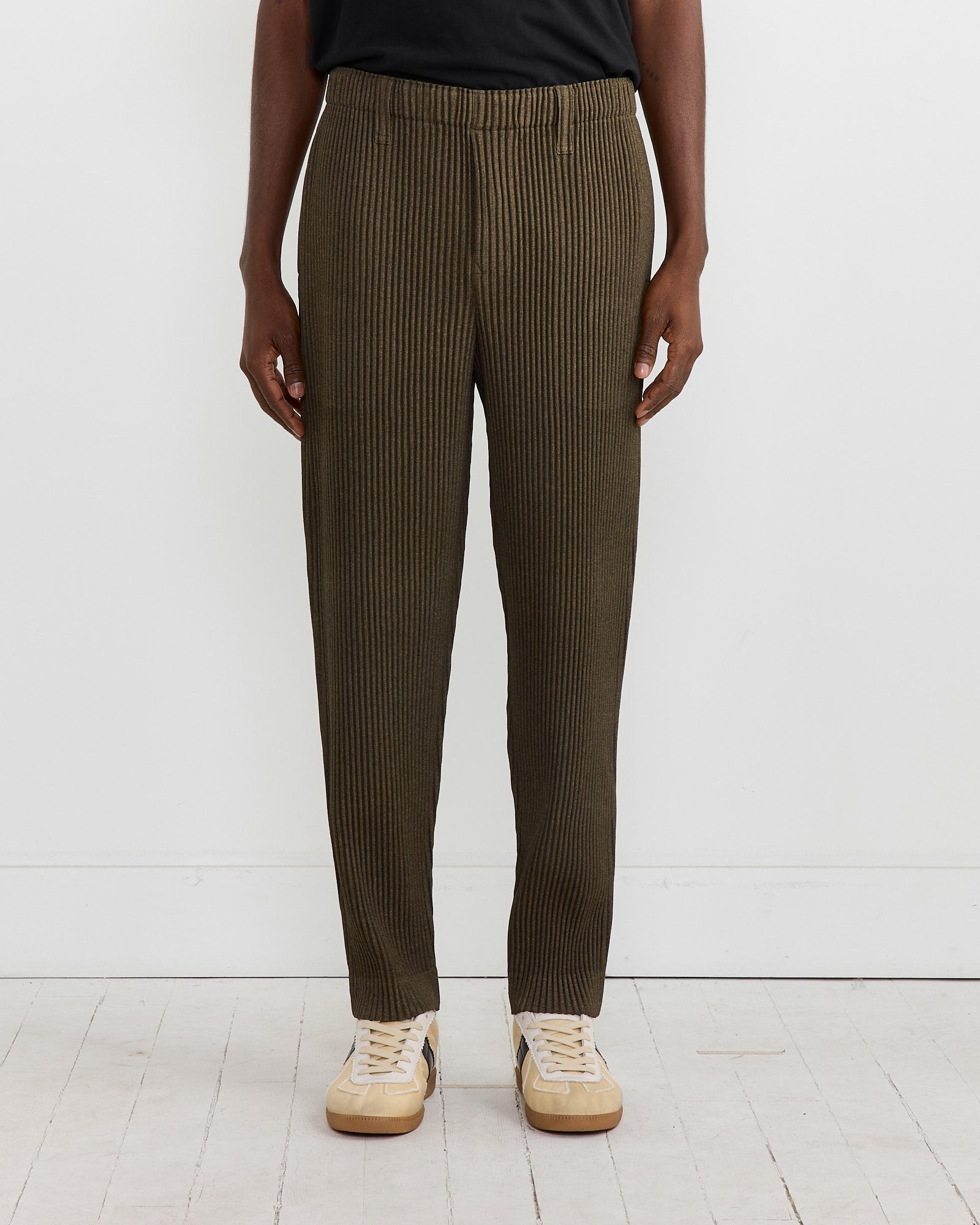 Wool Like Light Pant in Khaki