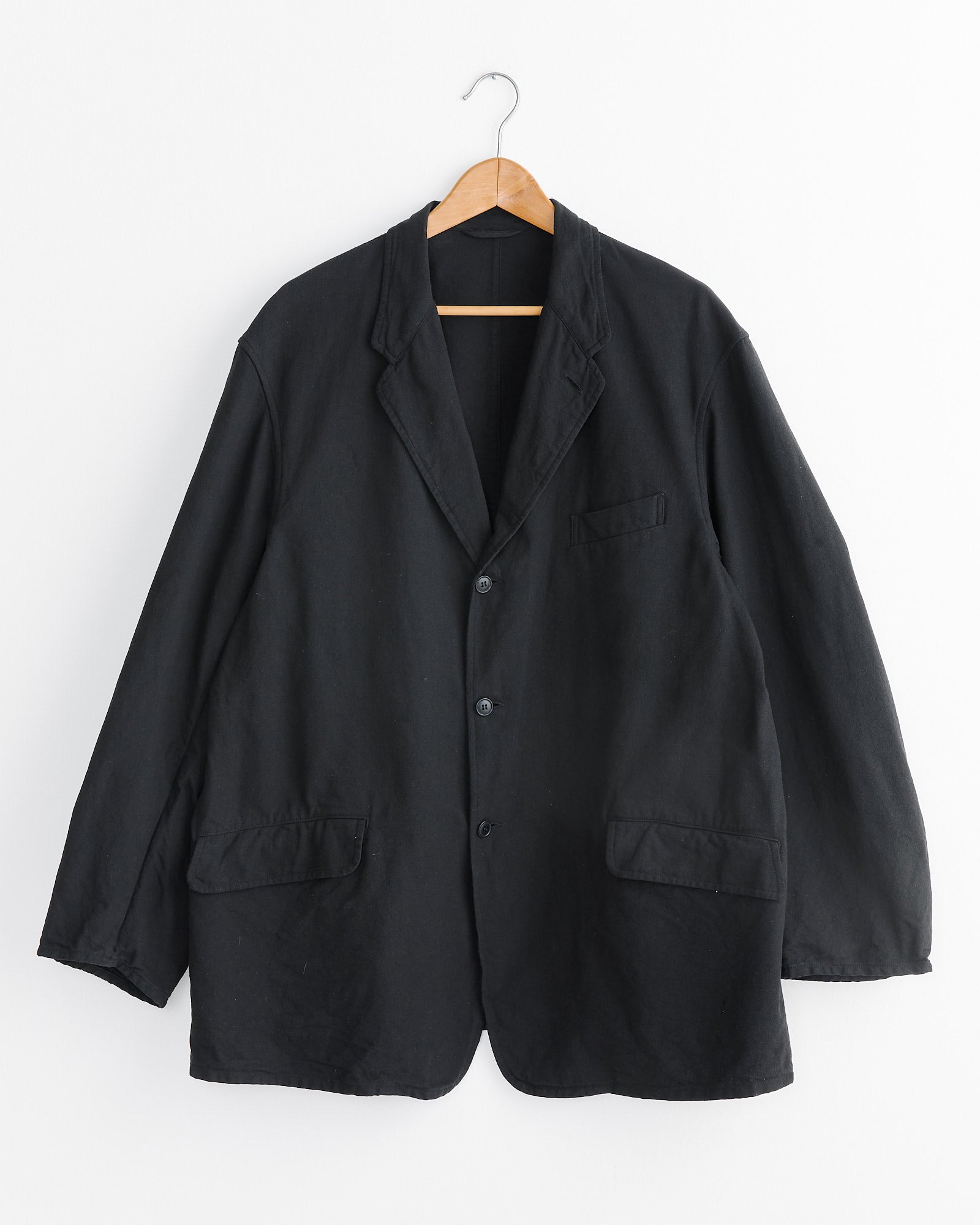Cotton Duck Jacket in Black