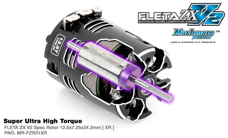 MR-V2ZX135ERXR FLETA ZX V2 13.5T ER Spec Brushless Motor w/21XR