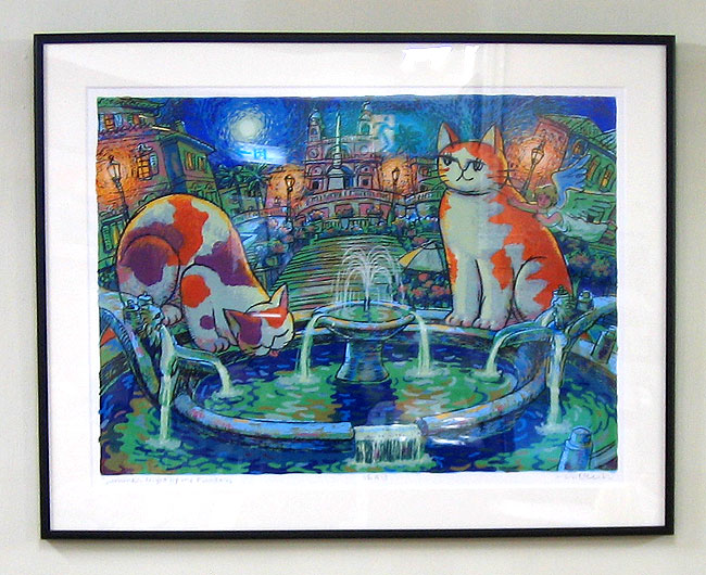 マイケル・ルーの猫