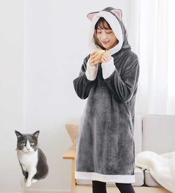 ハチワレさんとおそろコーデ♪ なりきりにゃんこルームウェアに新作