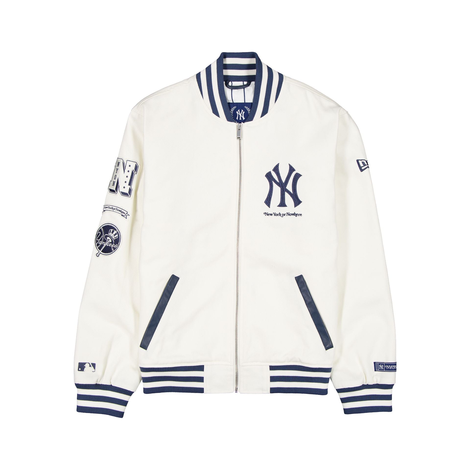 New York or Nowhere x New York Yankees White Jacket – New Era Cap