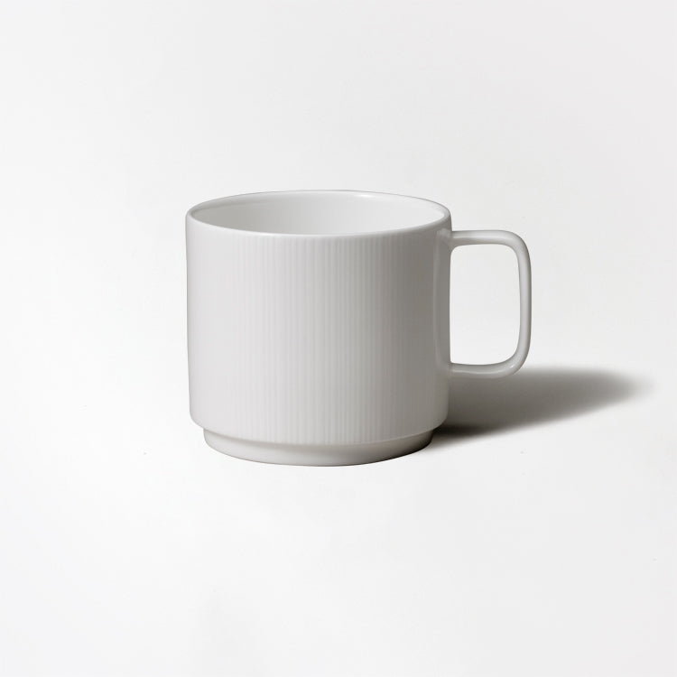 白いブランド食器｜スタッキングカップ (250cc)｜EXQUISITE｜ニッコー