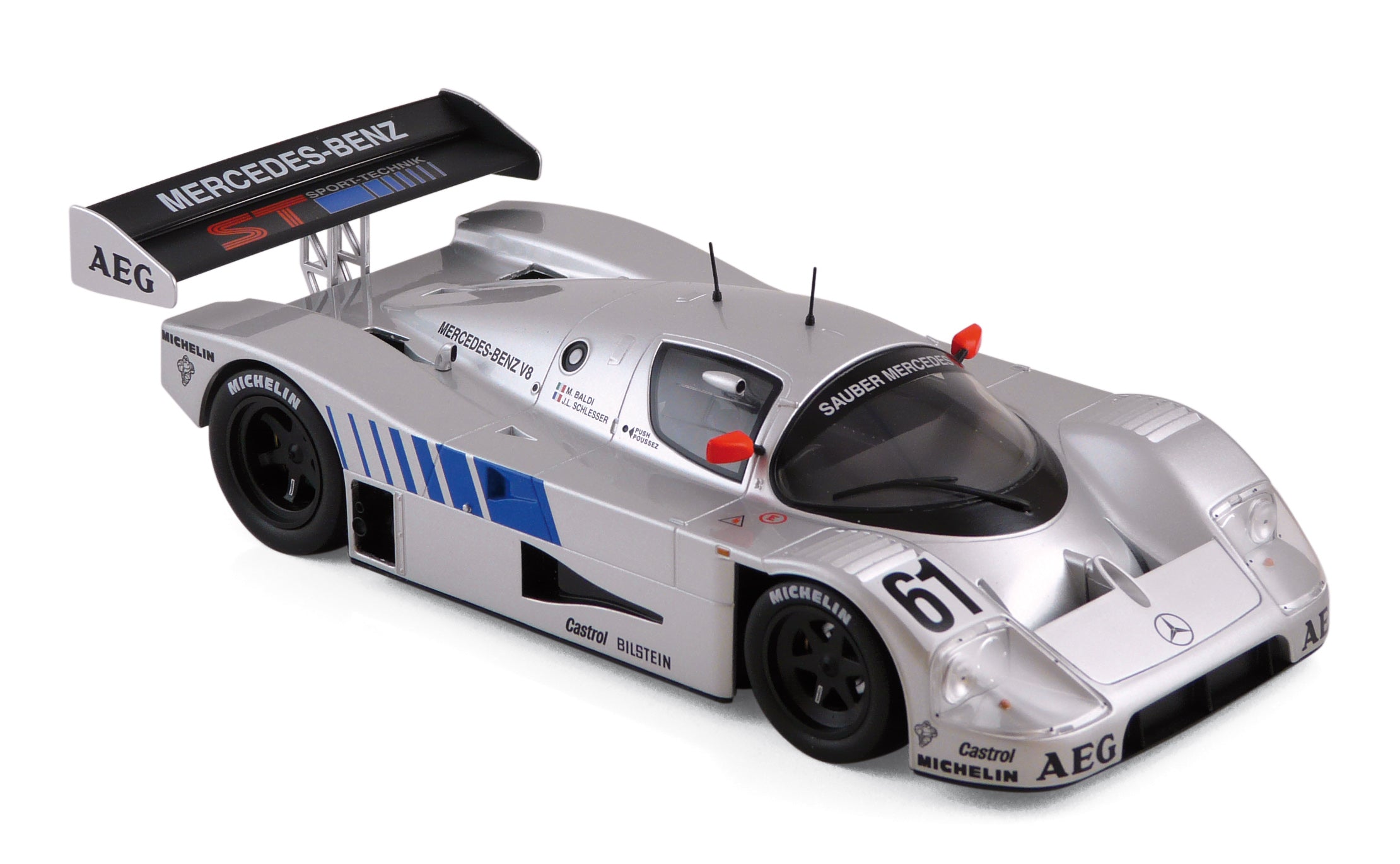 Sauber-Mercedes C9 1989 400 km Suzuka 61 Baldi/Schlesser Winner 1