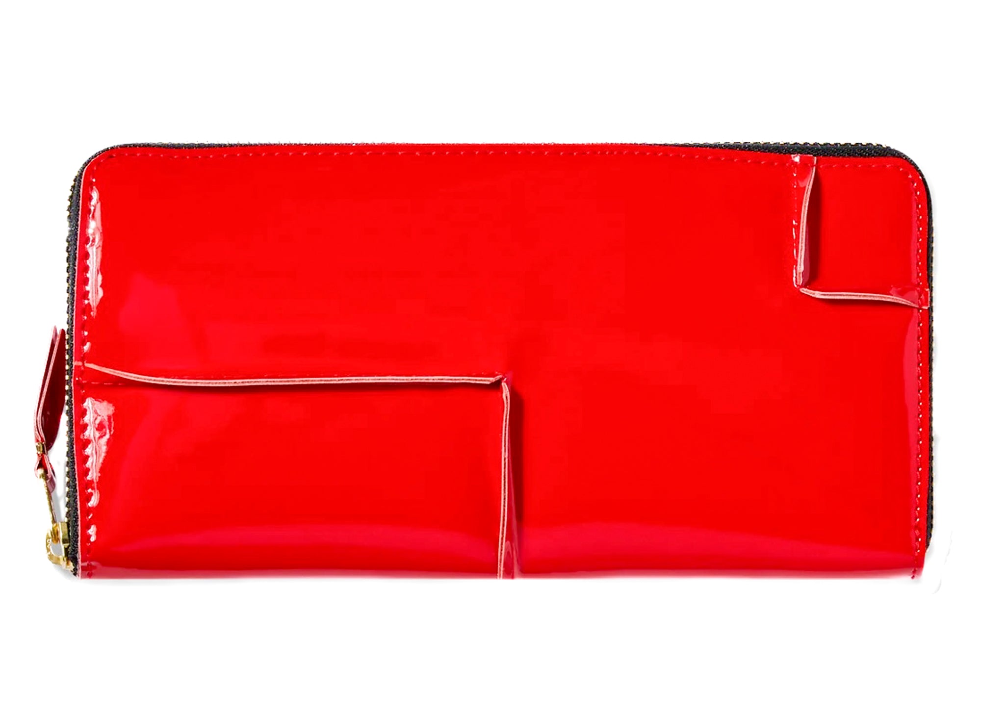 Comme des Garçon Reversed Hem Wallet in Red – Oneness Boutique