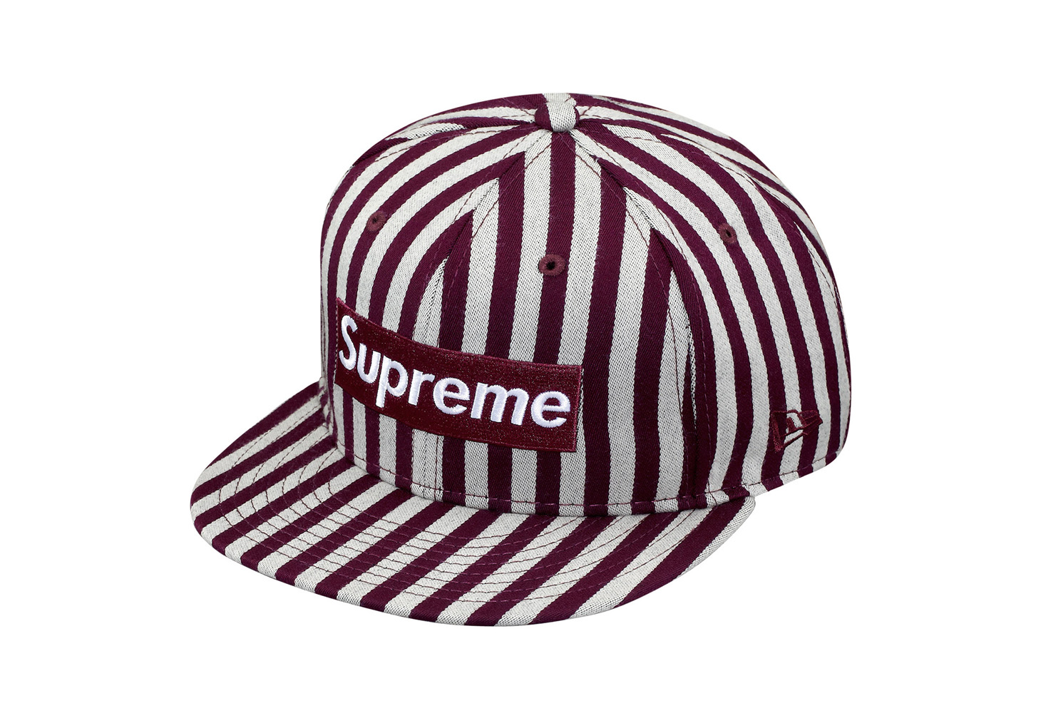 Supreme - Striped Box Logo New Era Cap - ParkSIDER