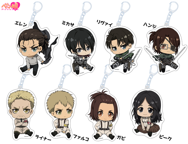 ペンギンパレード 進撃の巨人 The Final Season ぺたん娘アクリル