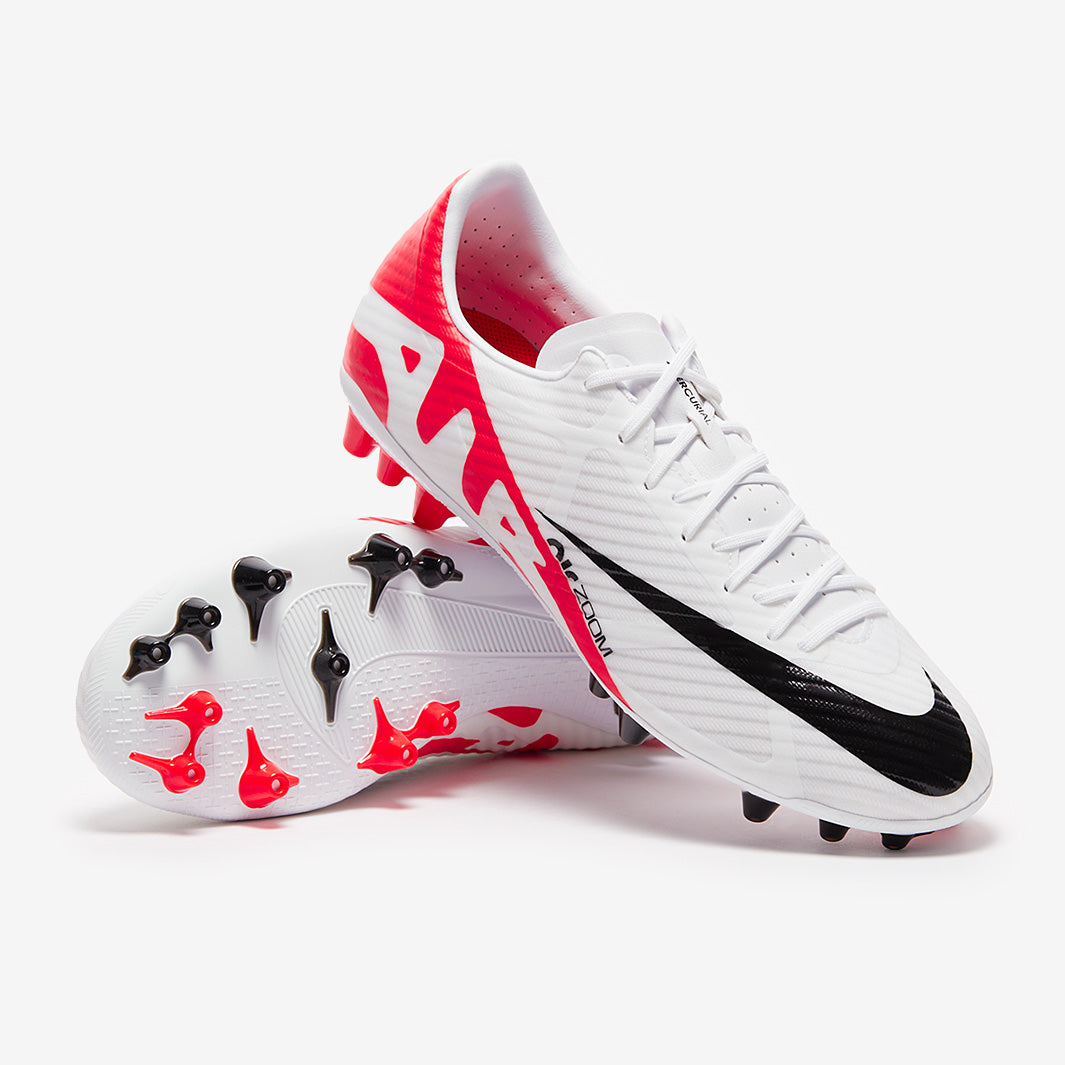 Nike Air Zoom Mercurial Vapor XV Academy AG - White/Bright Crimson