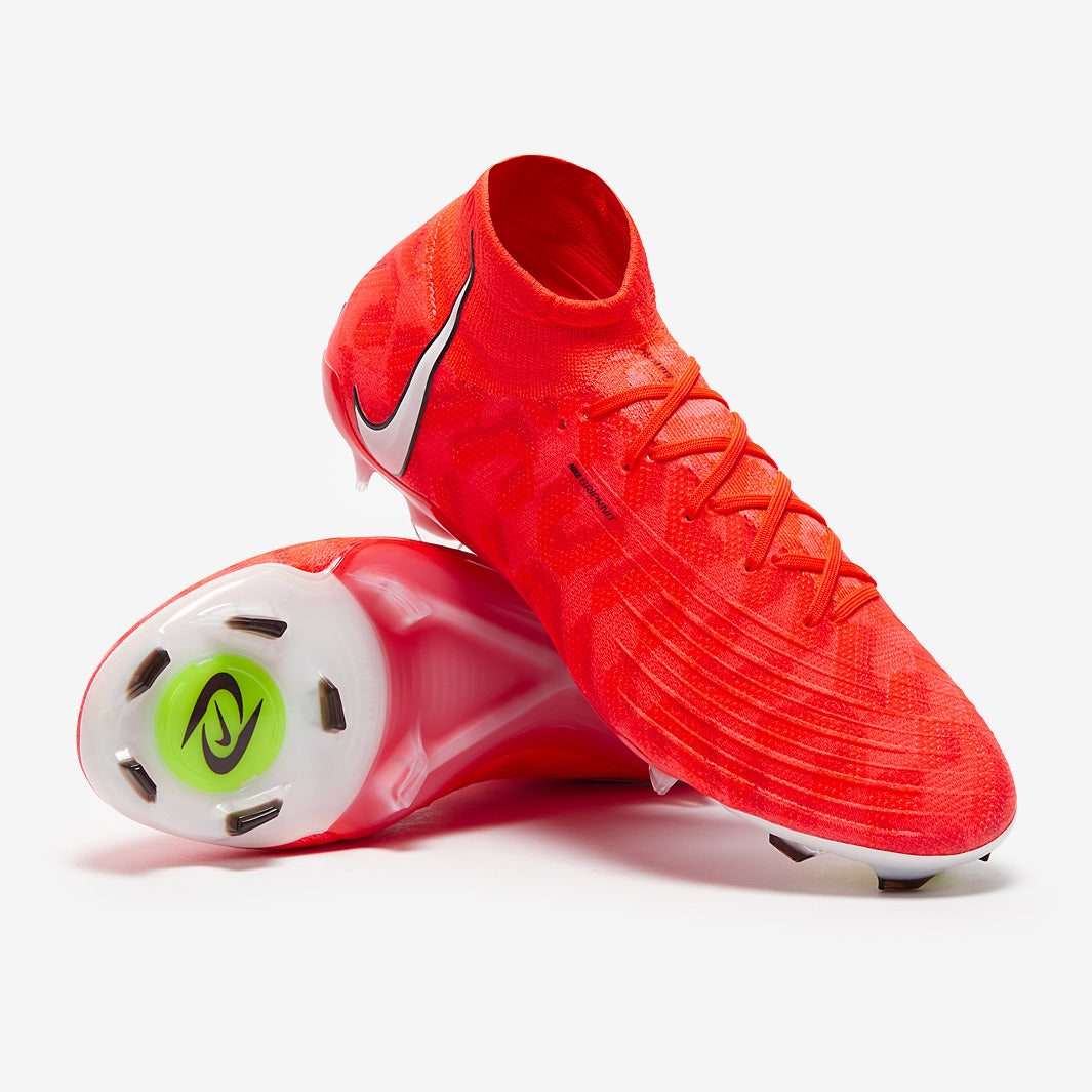 Nike Phantom Luna Elite FG - Bright Crimson/White - Mens Boots