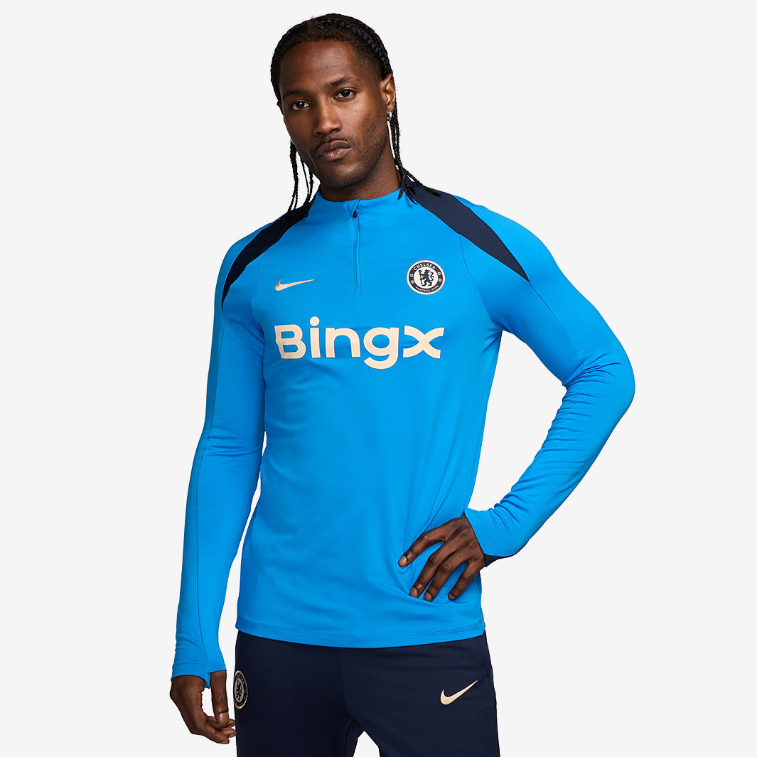 Nike Chelsea 24/25 Dri-FIT Strike Drill Top - Lt Photo Blue/Lt