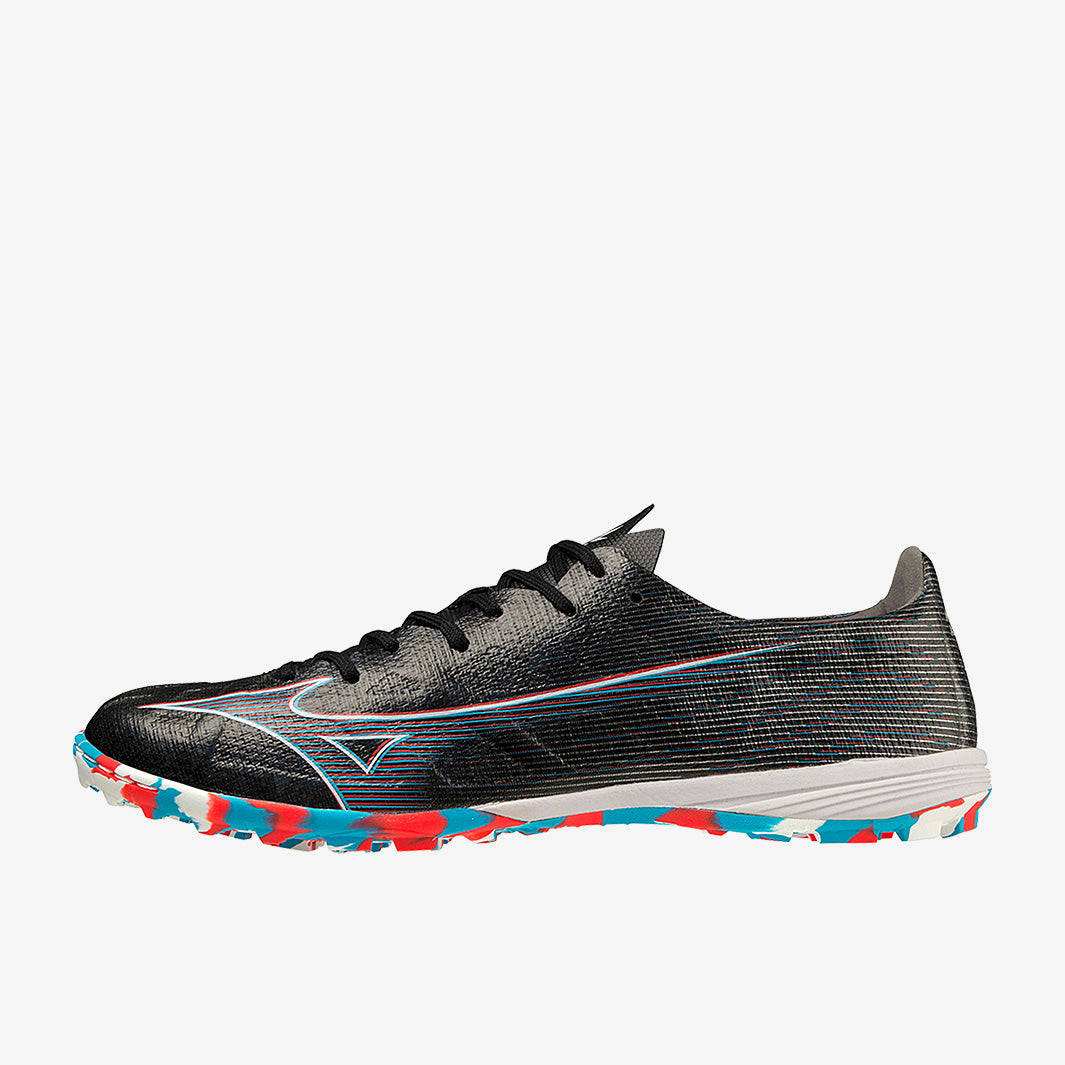 Mizuno Alpha Pro AS - Black/Ignition Red - Mens Cleats