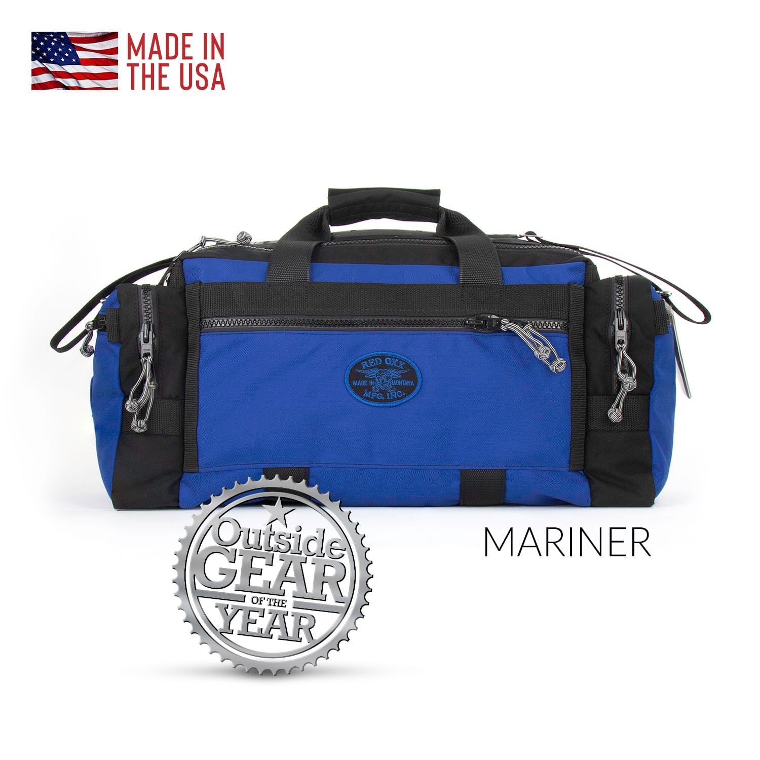 Best Medium Sized Nylon Duffel Bag - Safari Beanos PR5 - Made in USA