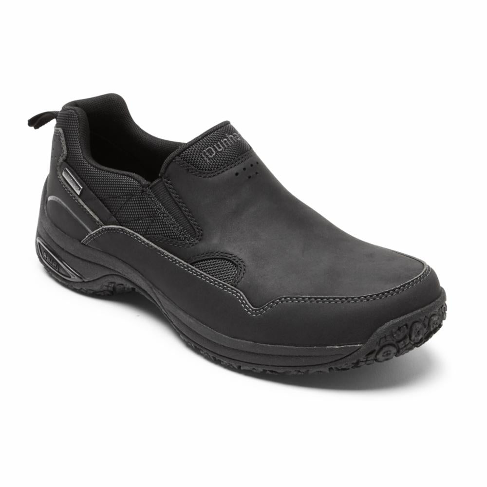 Dunham LUDLOW CLOUD PLUS SLIP ON BLACK LEA – Rockport Canada