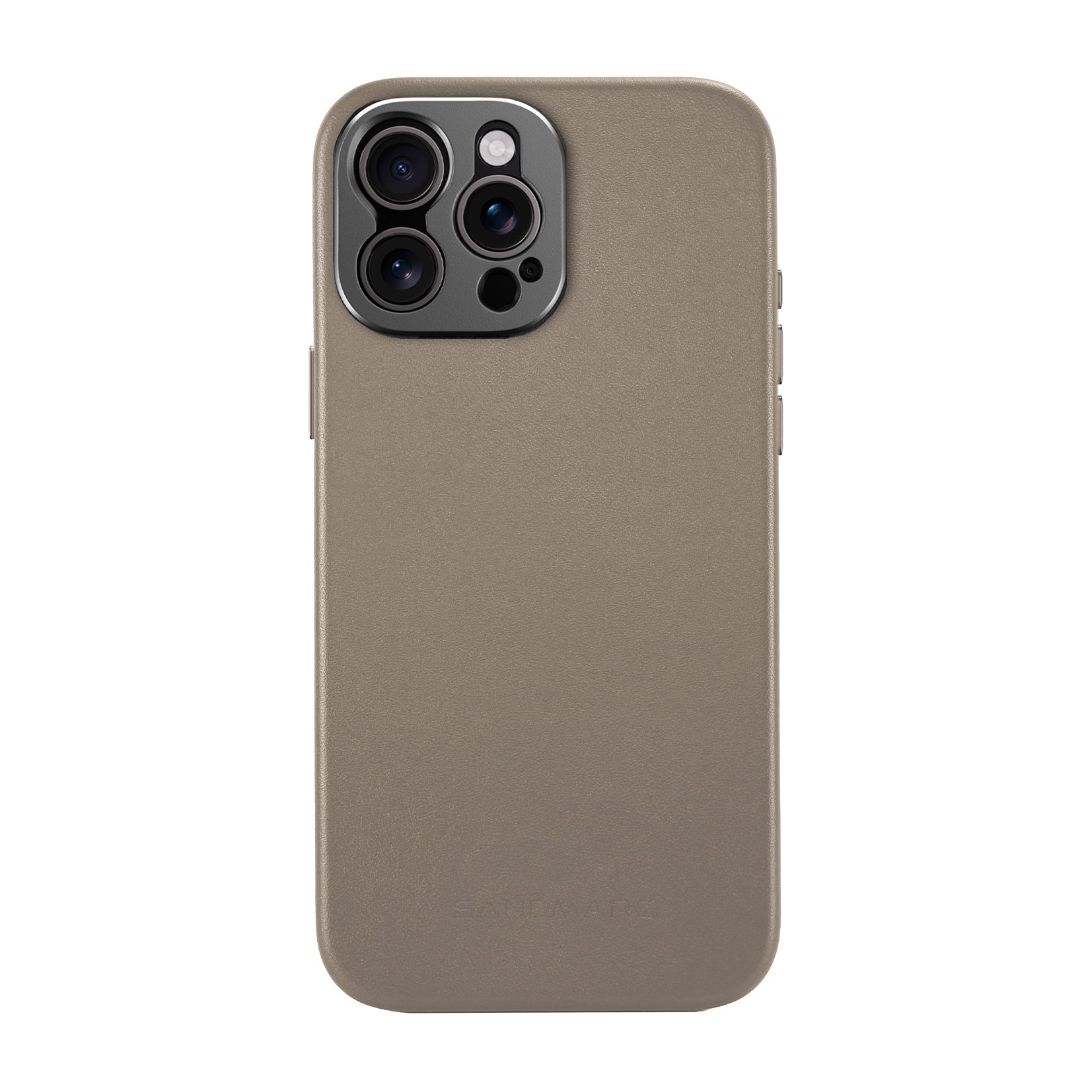 iPhone 15 Pro Max Leather Case | Sand (works with MagSafe) - SANDMARC