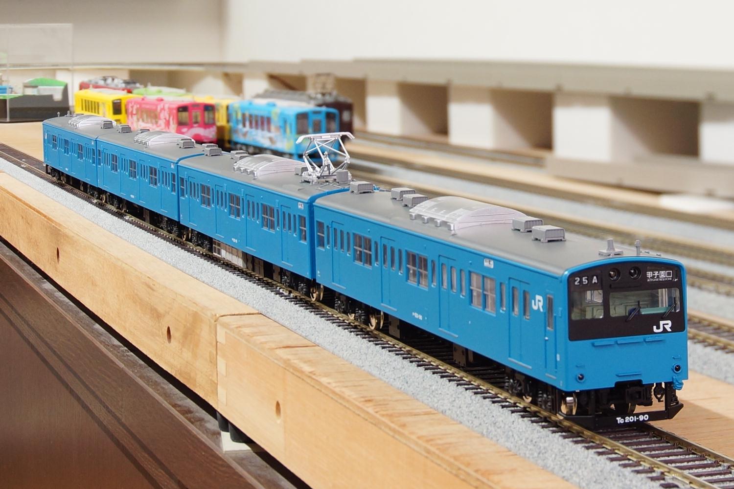 カトー 10-373 201系 京阪神緩行線色 青 ブルー 7両 カトー 10-373 201