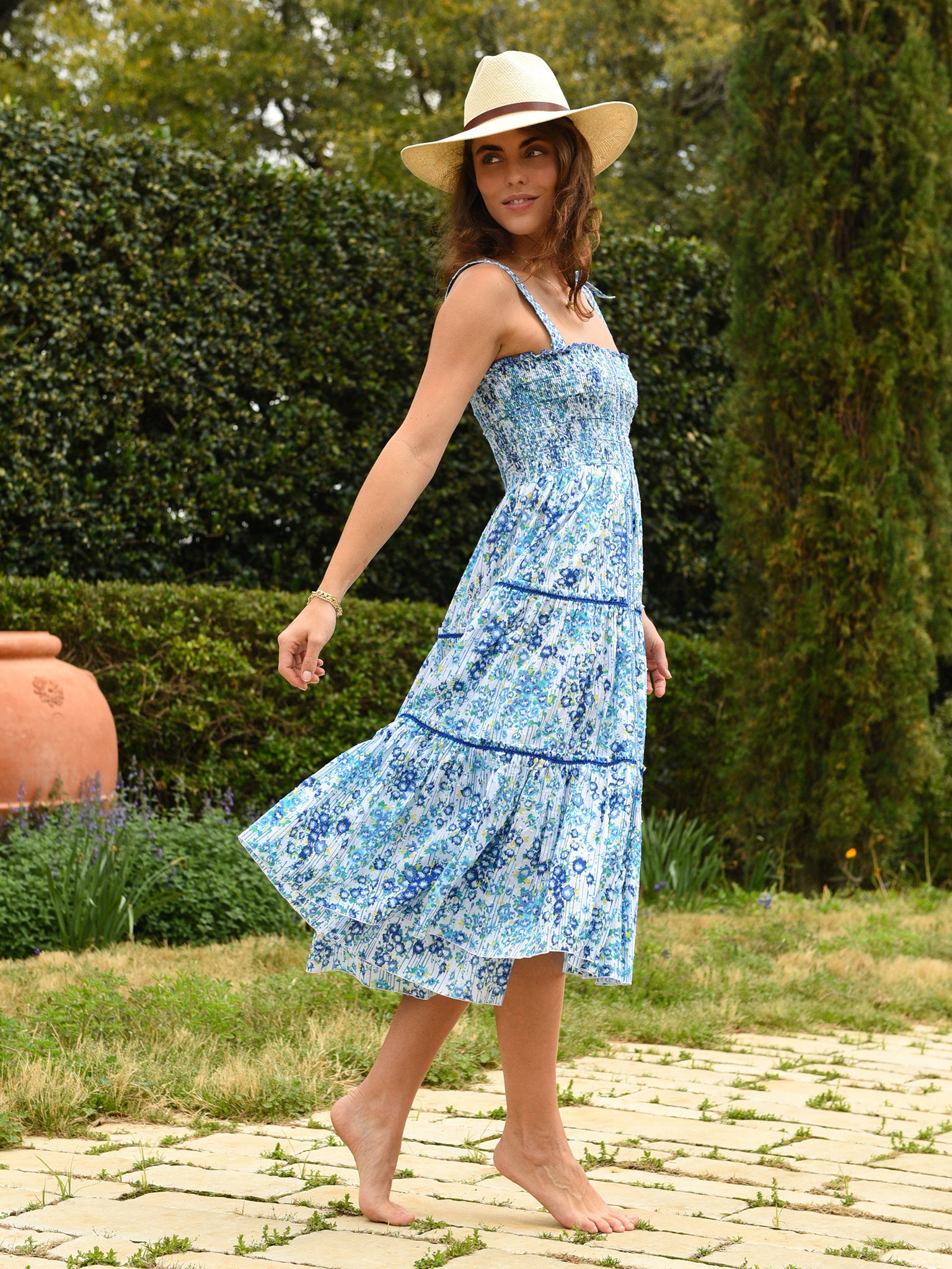 Poupette St Barth Women's Triny Midi Dress – Saint Bernard