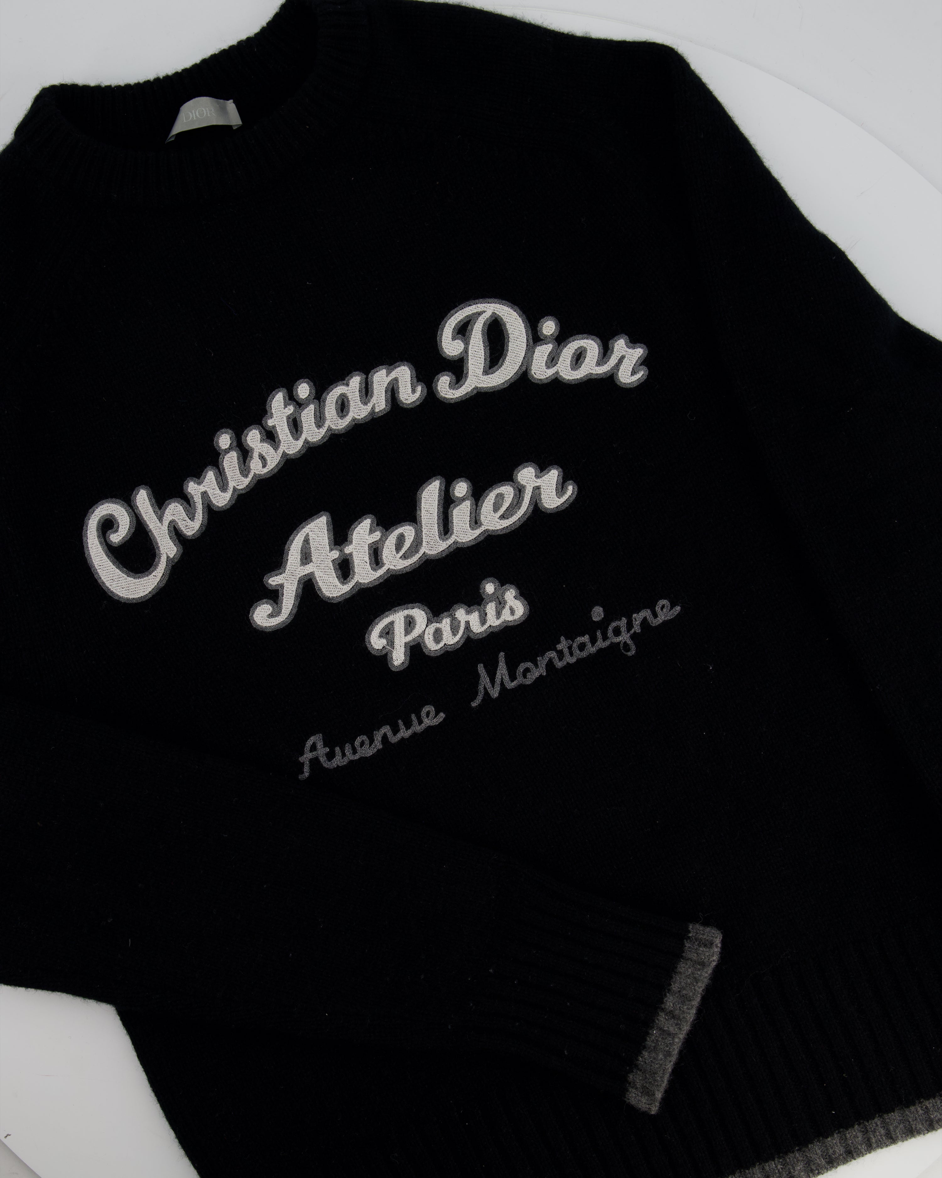 Christian Dior Menswear Atelier Knit Sweater Size XS (UK 34) – Sellier