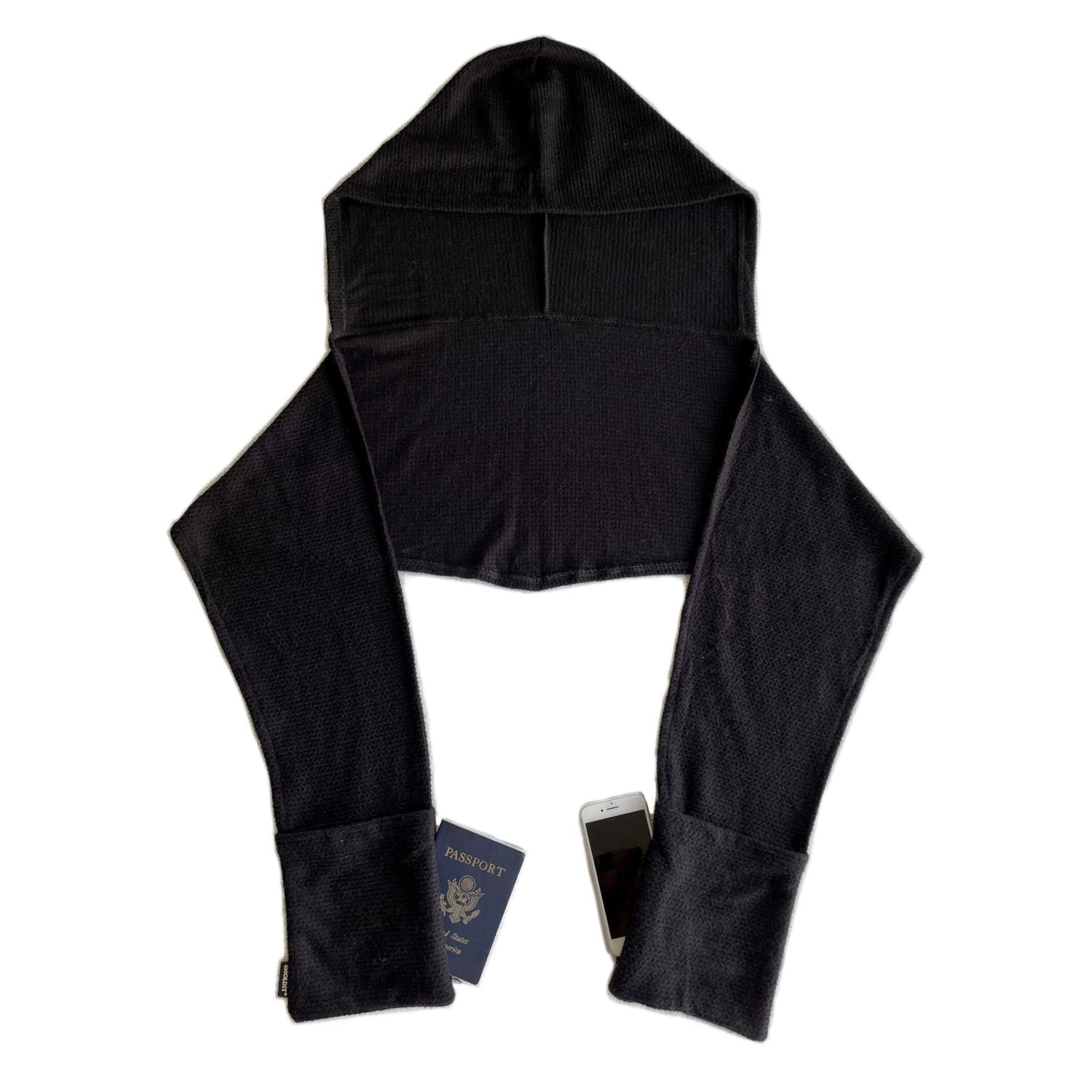 SHOLDIT® Uptown Multi-Pocket Hoodie Scarf™