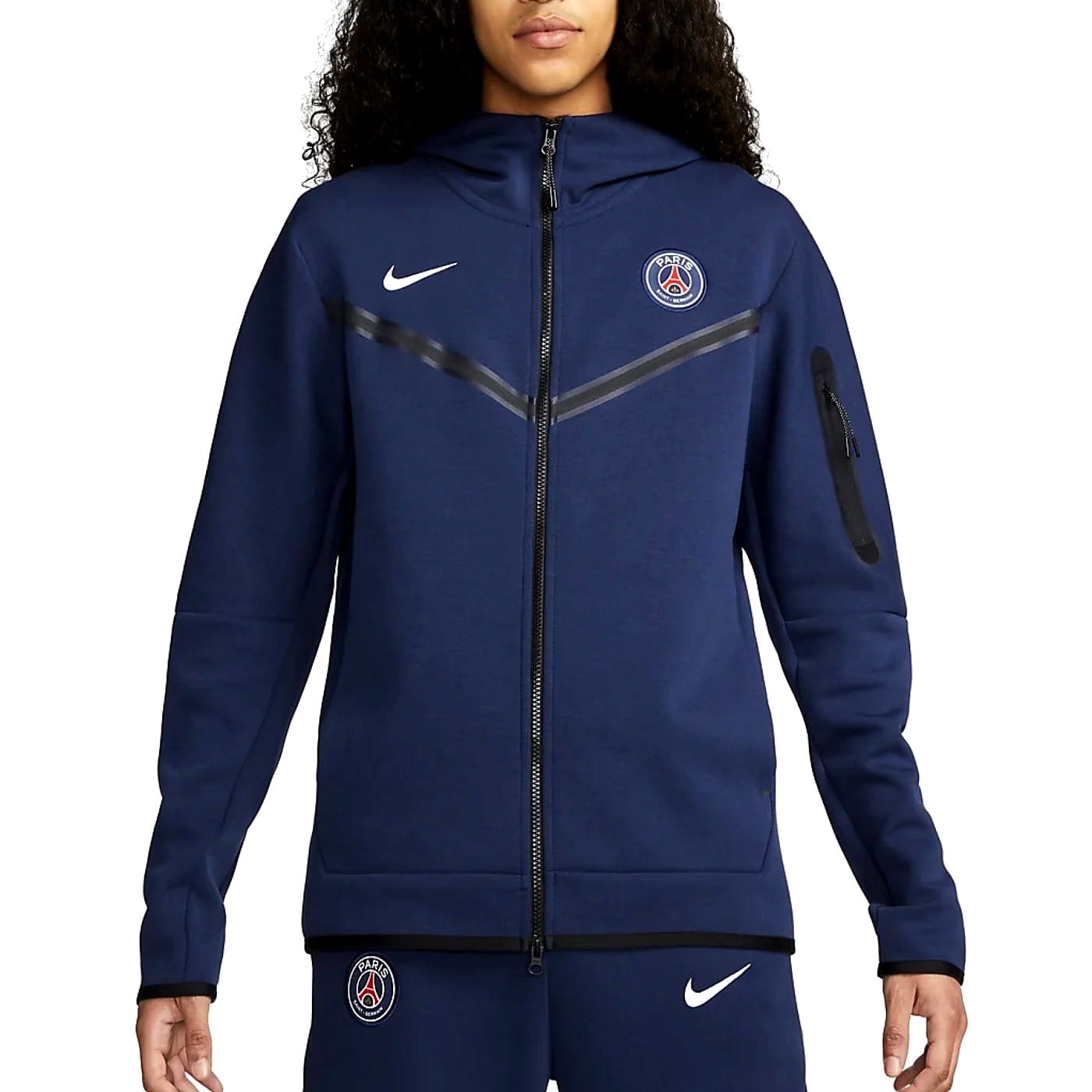 PSG テックフリース ネイビー プレゼンテーション サッカー トラック