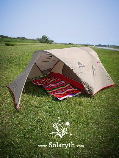 Solaryth - MSR VELO フットプリント＋ギアロフト