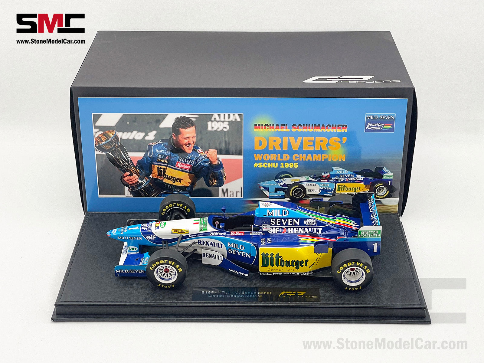 Benetton F1 B195 Michael Schumacher 1995 World Champion 1:18 GP