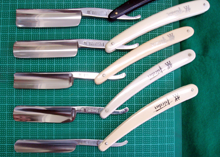 本レザー・日本剃刀使用のこだわりシェービング、大田区蒲田の神田理髪