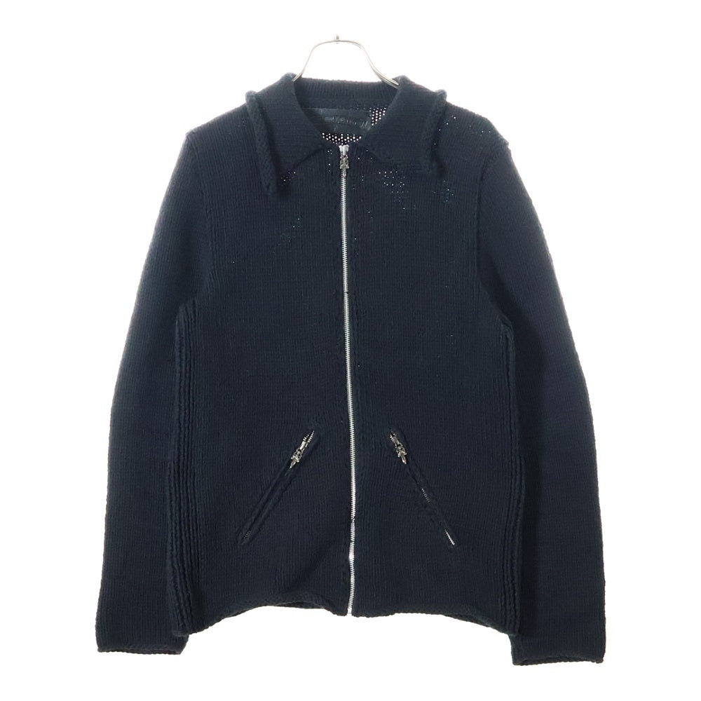 CHROME HEARTS(クロムハーツ) セメタリークロスパッチ付き カシミア