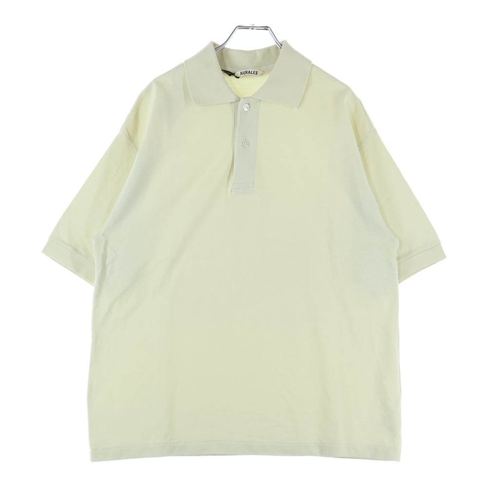 AURALEE(オーラリー) 25SS Pima Cotton Heavy Pique POLO ピケ 半袖