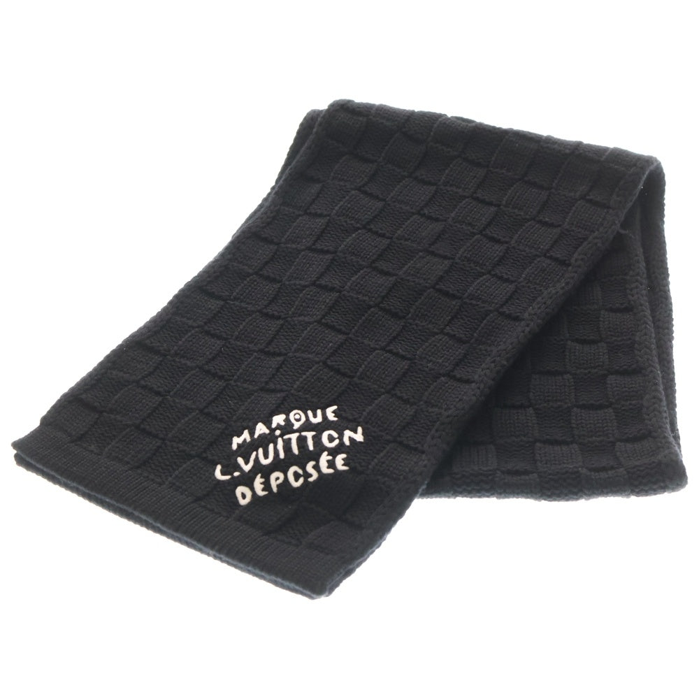 LOUIS VUITTON(ルイヴィトン) ダミエ ヘリテージ ウール マフラー