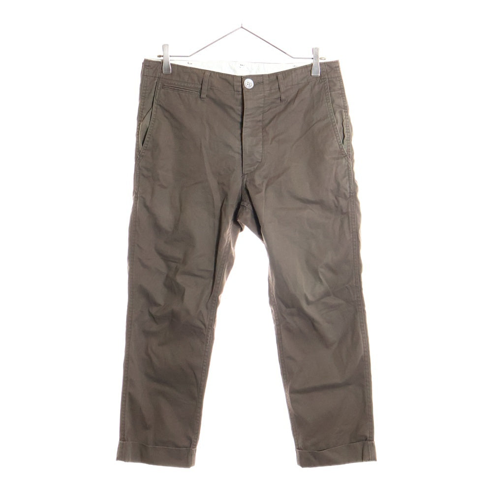 VISVIM(ヴィスヴィム) SLIM CHINO PANTS シンチバック ボタンフライ
