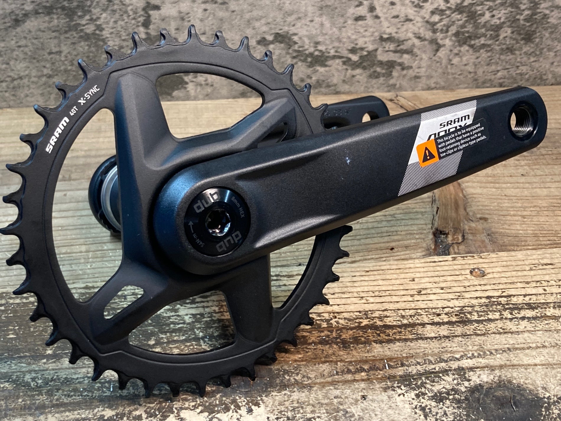 えんぼ様 SRAM GX クランクセット 12速 ブラック えんぼ様 SRAM GX
