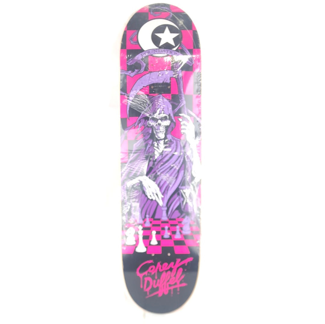 Foundation Corey Duffel Grim Reaper Playing Chess Black/Pink