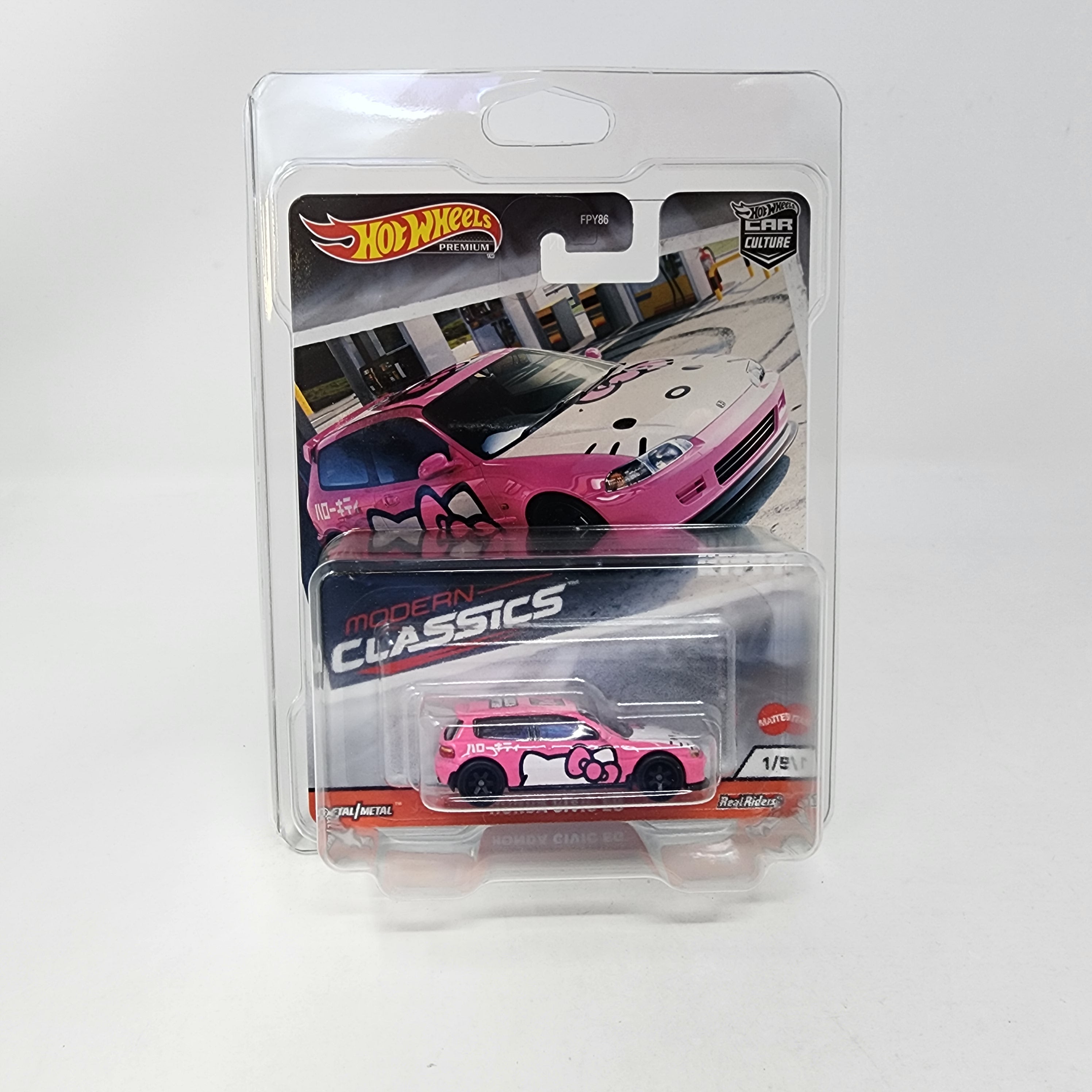 Honda Civic EG Hello Kitty * Hot Wheels Car Culture Modern