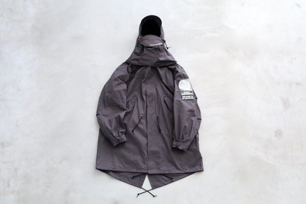 Mountain Research ベルトコート Sサイズ ダークグレー Mountain