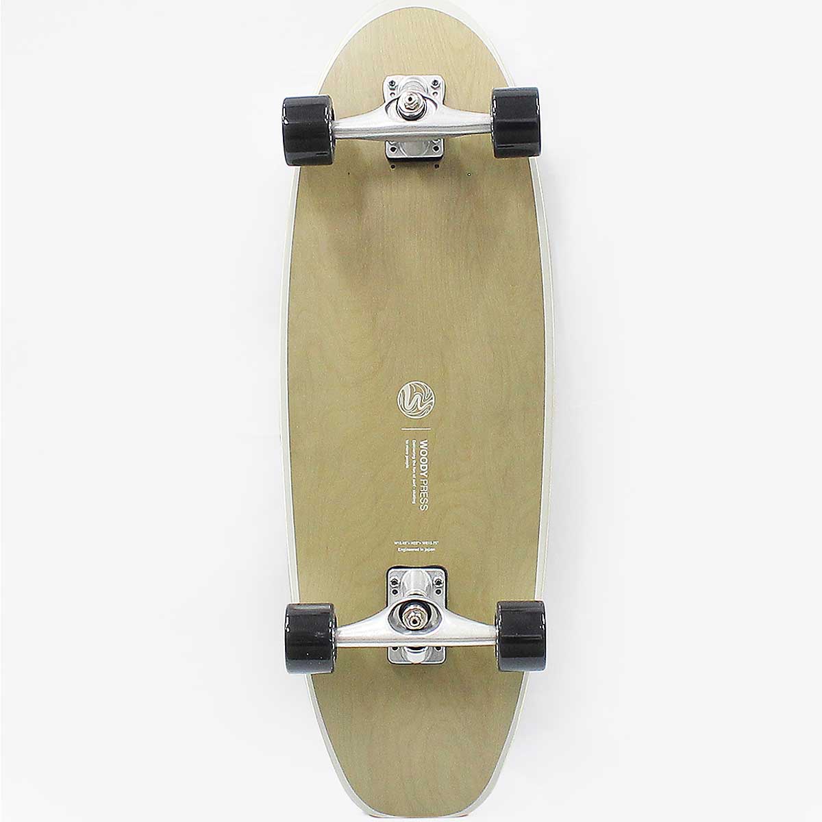 WOODYPRESS】 SURF-SKATEBORD l Carving l 32inch
