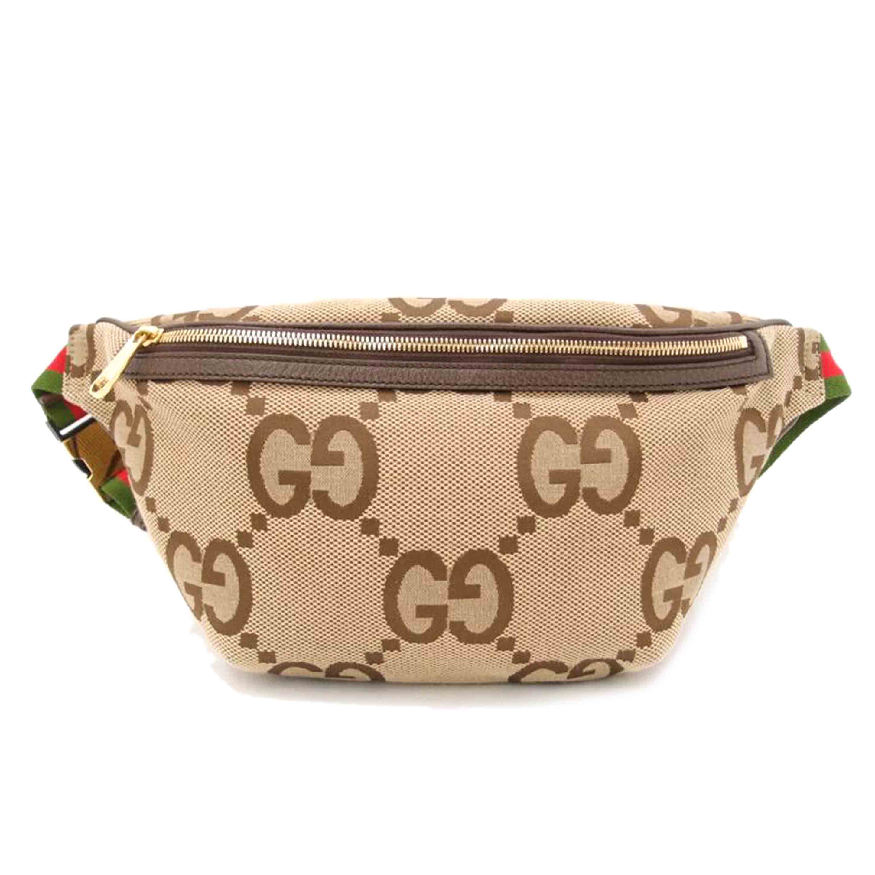 GUCCI グッチ ボディバッグ ウエストバッグ GGキャンバス メンズ