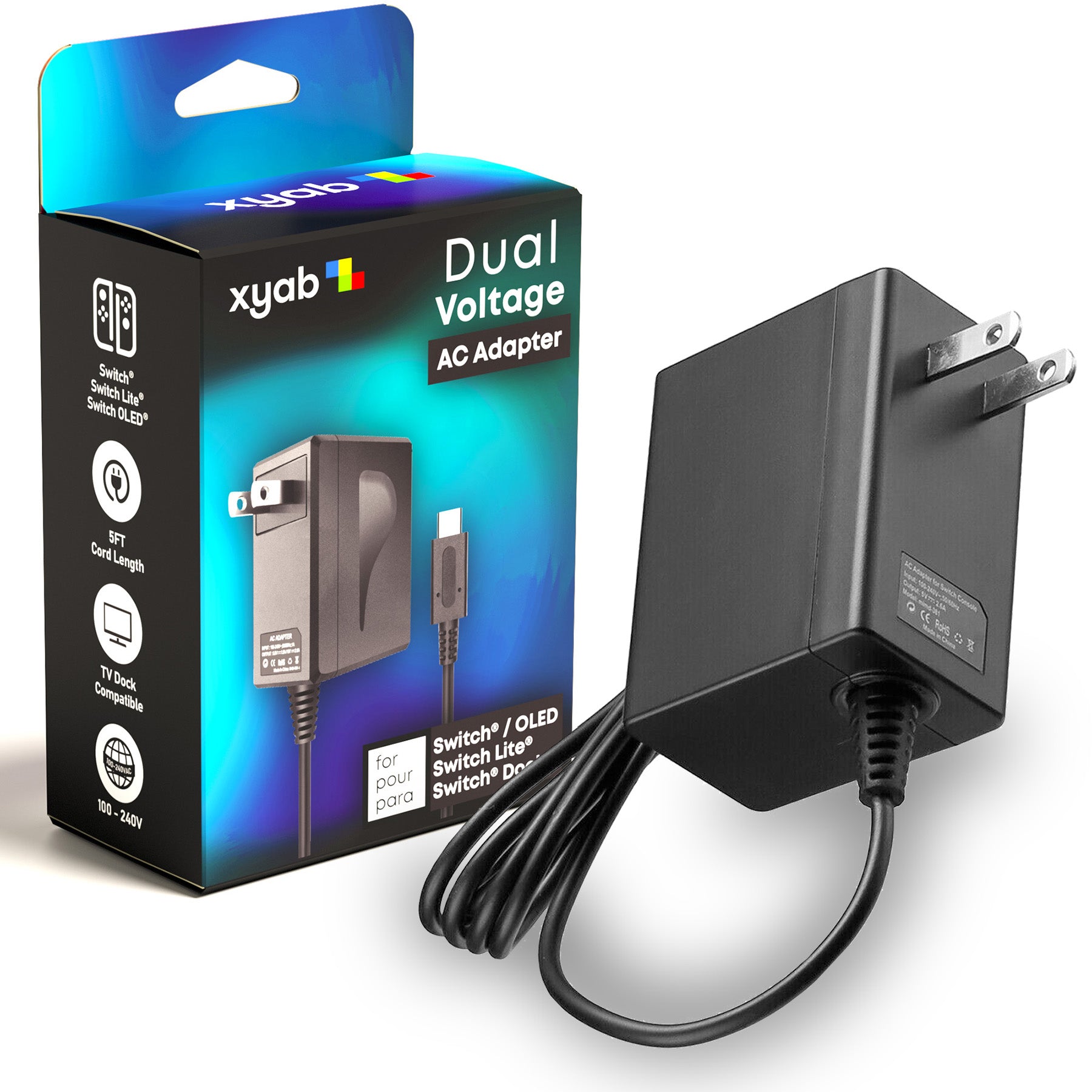 Power Adapter for Nintendo Switch® – XYAB